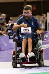 Fayçal Meguenni, boccia, aux Jeux Paralympiques de Paris 2024