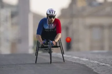 Louis Noël, para triathlon, aux Jeux Paralympiques de Paris 2024