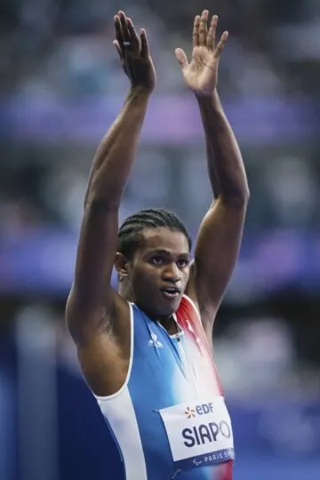 Félicien Siapo, 100m T44, Jeux Paralympiques de Paris 2024