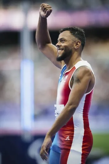 Alexandre Dipoko-Ewané, saut en hauteur T47, aux Jeux Paralympiques de Paris 2024