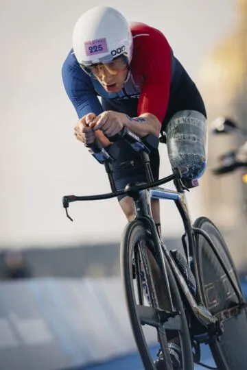 Jules Ribstein, para triathlon, aux Jeux Paralympiques de Paris 2024