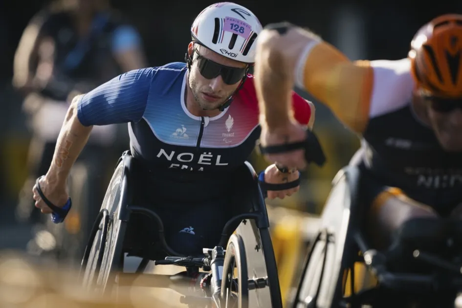 Louis Noël, para triathlon, aux Jeux Paralympiques de Paris 2024