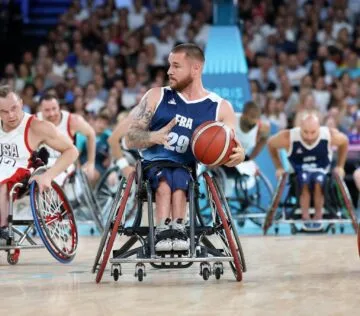Louis Hardouin, basket fauteuil, Jeux Paralympiques de Paris 2024