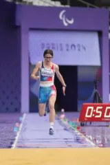 Lola Desfeuillet, saut en longueur T38, aux Jeux Paralympiques de Paris 2024