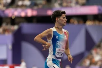 Renaud Clerc, 1500m T38, aux Jeux Paralympiques de Paris 2024