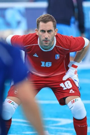 Benoit Chevreau de Montlehu, cécifoot, aux Jeux Paralympiques de Paris 2024