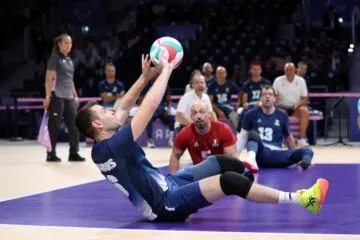 Thibaud Lefrançois, volley assis, jeux paralympiques de paris 2024