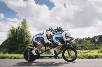 Elie De Carvalho & Mickaël Guichard, para cyclisme, aux Jeux Paralympiques de Paris 2024