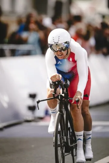 Elie De Carvalho & Mickaël Guichard, para cyclisme, aux Jeux Paralympiques de Paris 2024